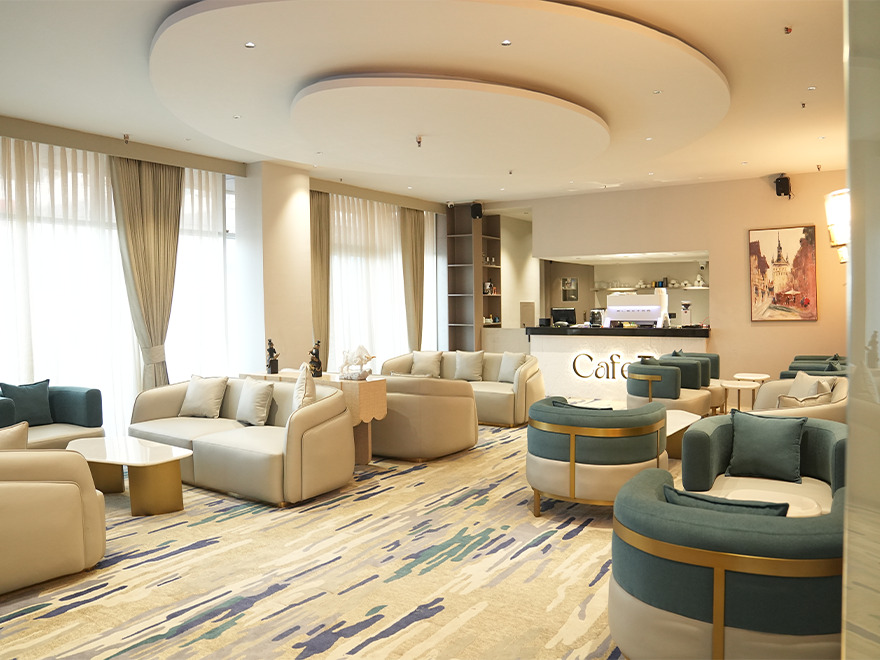 Luxury gym interior