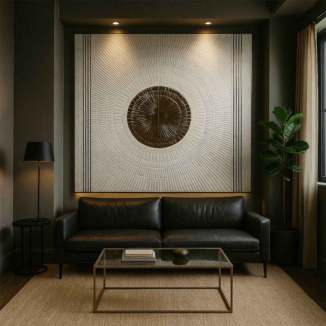 Elevate Wall Art – Fusion Metallo Panel view 2