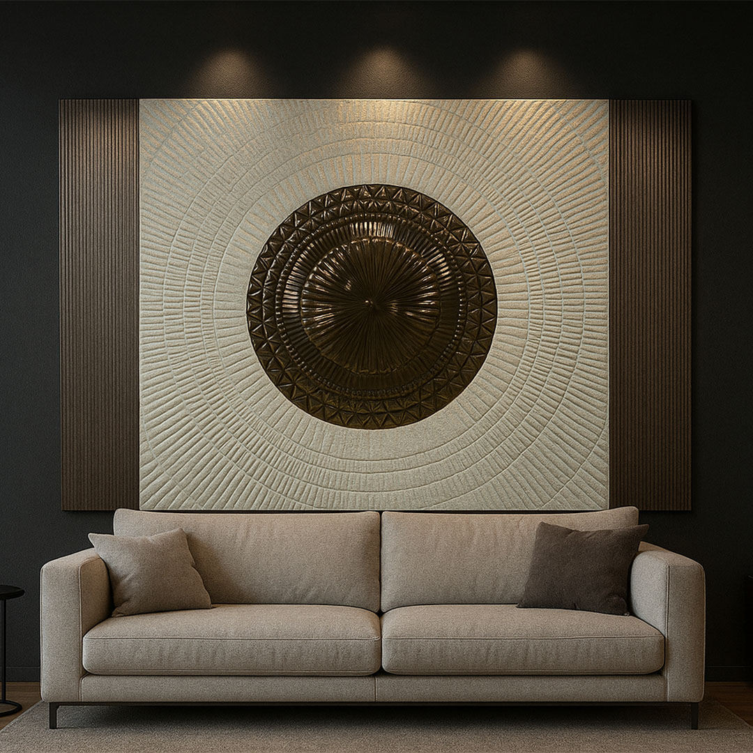 Elevate Wall Art – Fusion Metallo Panel view 2